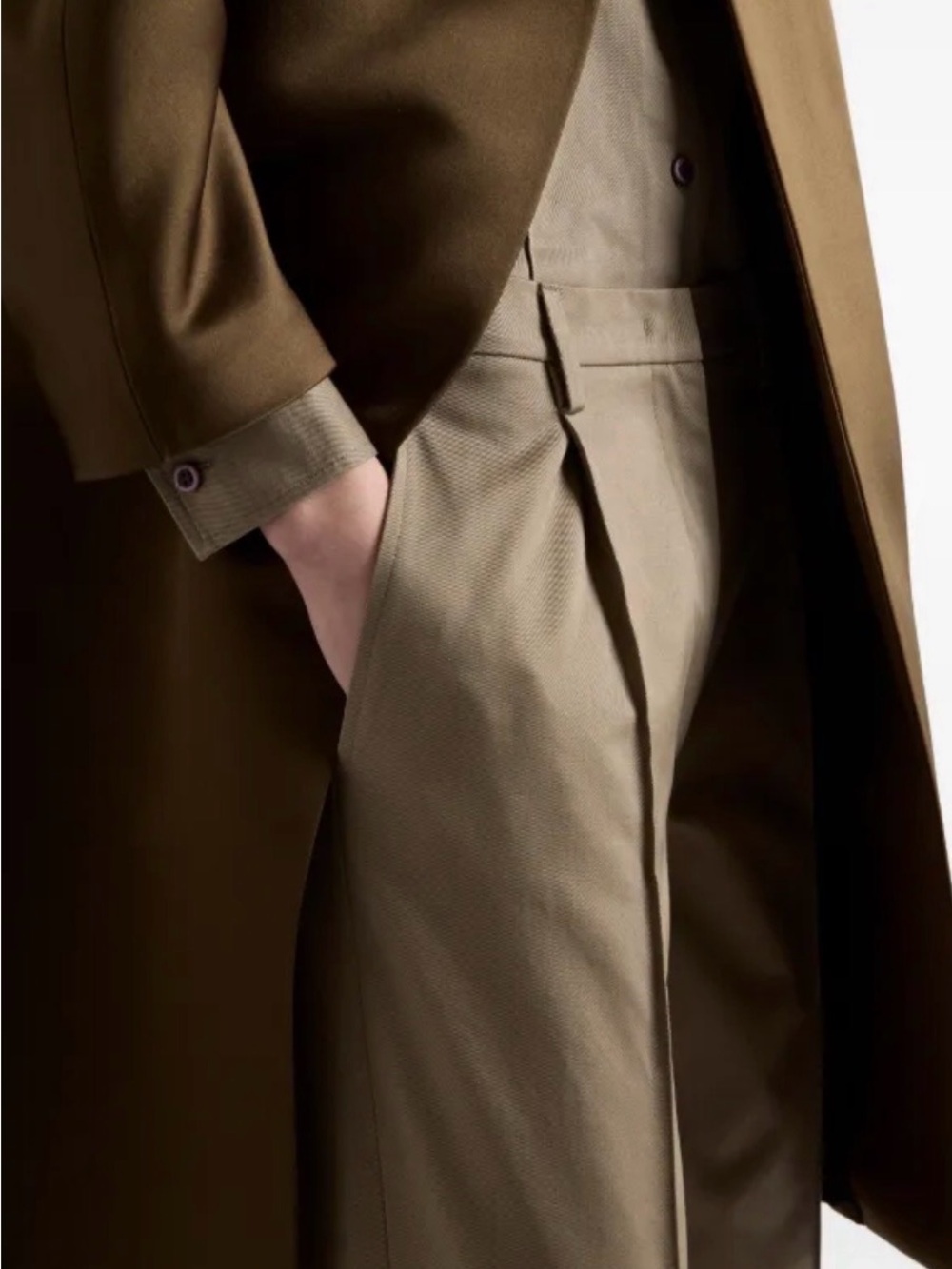 Prada Women's Tan Khaki Chino Pants (Size: 38 ) Made in Italy New Retail $1720.